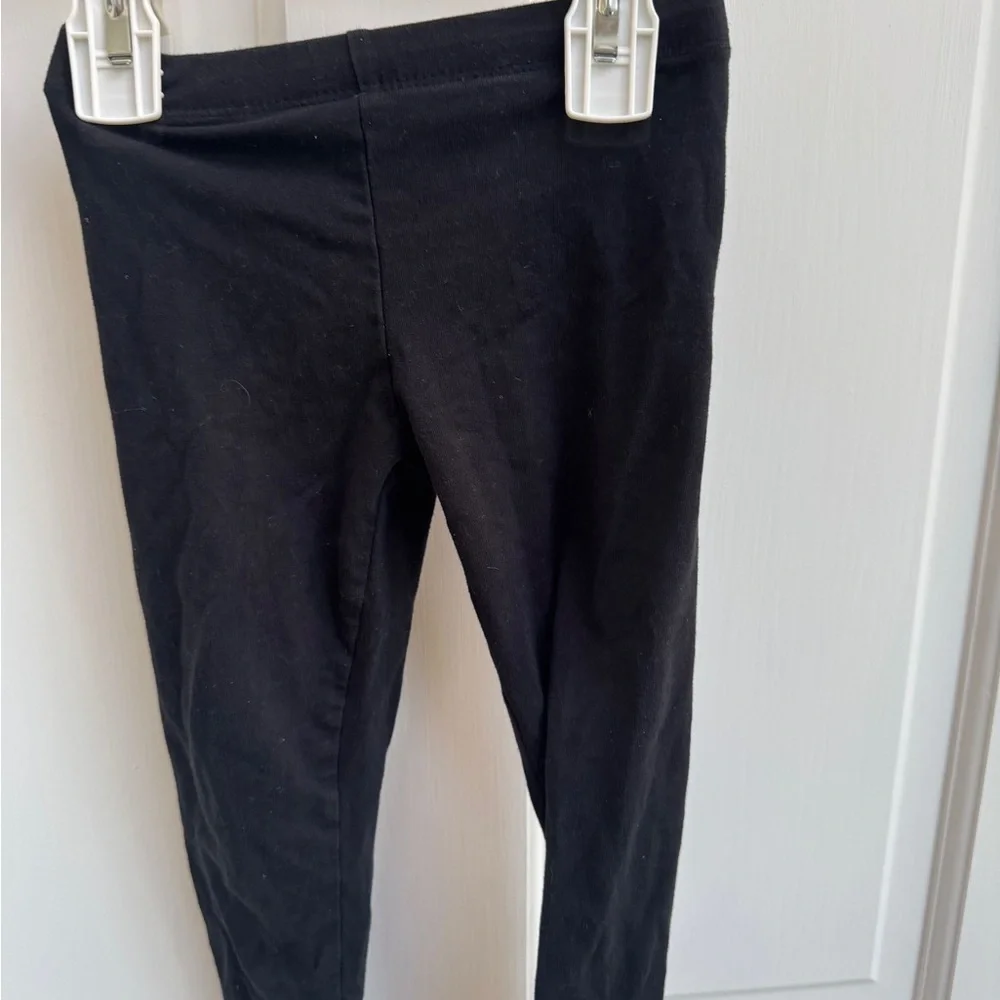 The Children's Place Toddler Girl Size 4 Black Stretch Leggings Pants